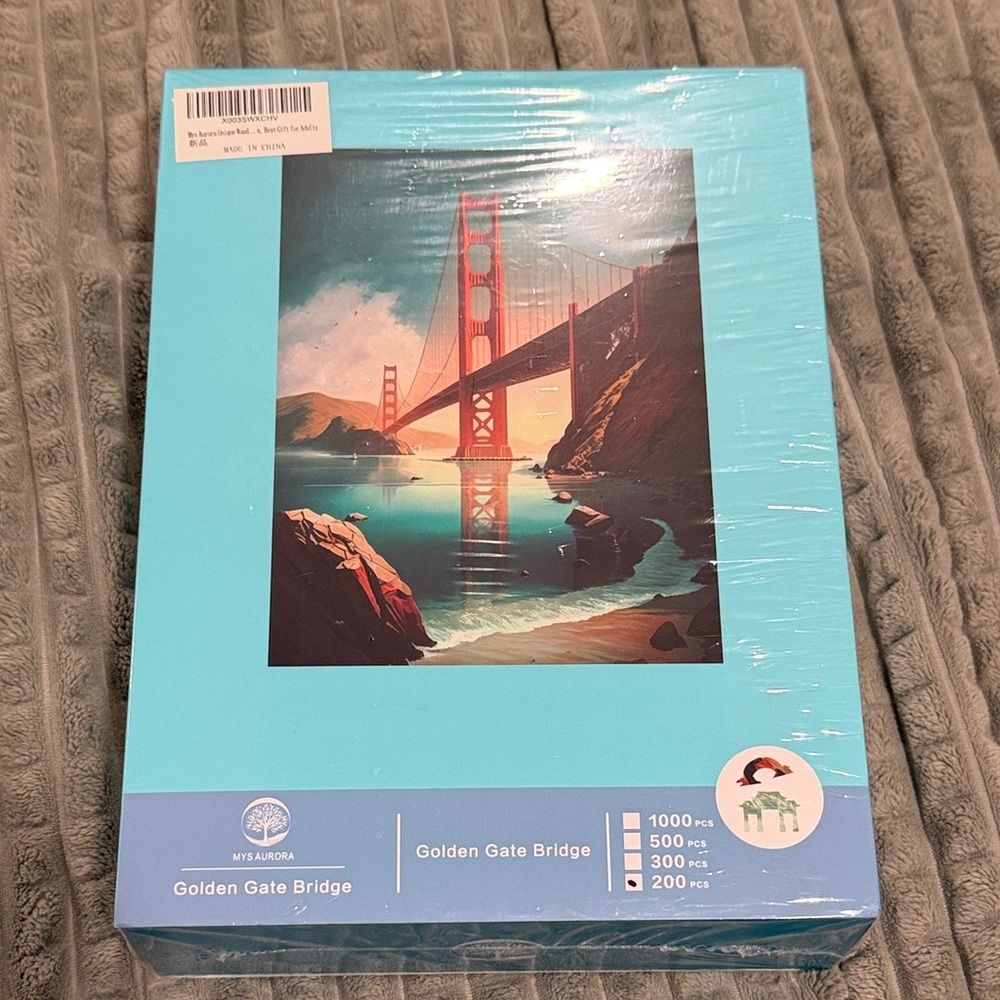 200pc Golden Gate Bridge Puzzle (brand new)